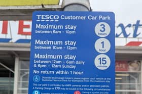 Tesco shoppers have been confused by signs displaying various maximum stays during different periods of the day at the Leyland superstore
