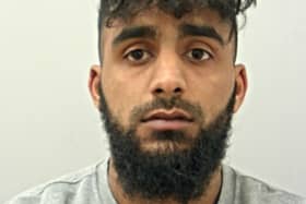 Umar Farooq led police on a high-speed chase in his BMW before crashing into a stationary vehicle in Blackburn