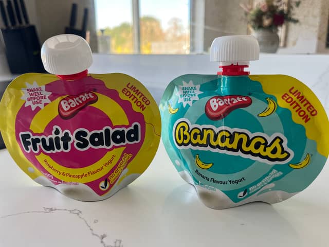 Retro inspired yogurts from Iceland
