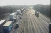 Congestion is also causing tailbacks onto the M55 eastbound with delays  of around 15 minutes between junction J1 and the M6