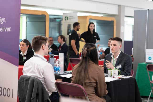 Scenes from the April 2024 Spark event at the University of Central Lancashire .