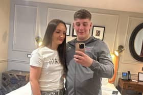 Millie Radford, one of the children of Britain's biggest family the Radfords with her husband Harley Passmore. Photo by Instagram/@harleyypassmore.