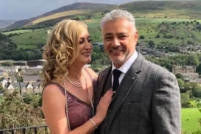 David Lalgee, a pastor at Church Alive in Blackpool, was fatally injured in a crash involving a lorry and four cars on the M60 in Salford around 7pm last Thursday (March 20). His wife, Jo (left), says David's quick-thinking saved her from the horrific impact of the crash.