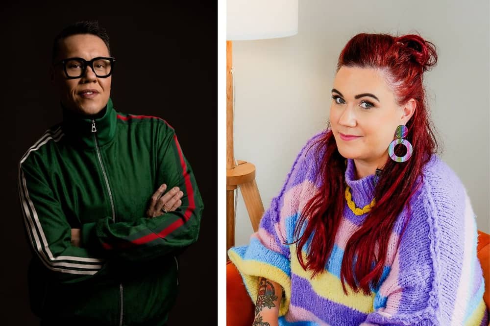 Preston mum of three Dani Wallace (right) is hosting a huge event this week featuring Gok Wan (left).
