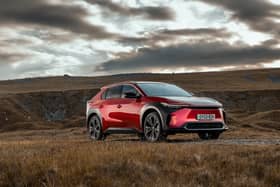 Toyota's bZ4X is certainly distinctive - at least from the outside