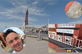 A TikToker has headed up to Blackpool to review a £17 per night hotel