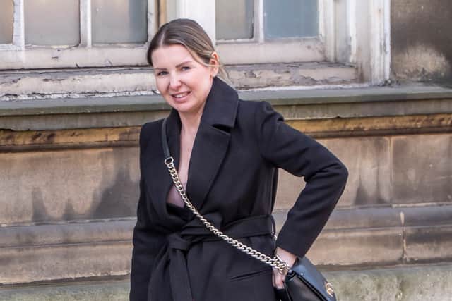 Kerri Pegg, former governor of HMP Kirkham, arrives at Preston Crown Court