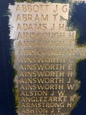 Chorley's War Memorial in Astley Park is to be restored to preserve names of the heroic fallen.