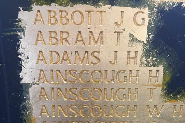 Chorley's War Memorial in Astley Park is to be restored to preserve names of the heroic fallen.
