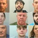 The faces of 25 paedophiles, drug dealers, shoplifters and criminals jailed in Lancashire in March 2025
