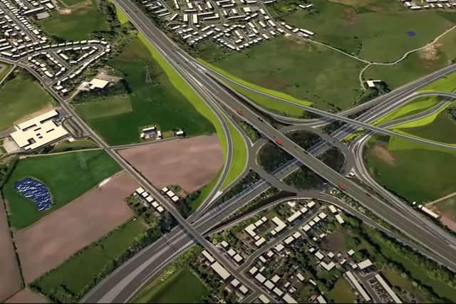 Northern Loop: Highways England proposal for M60 Junction 18 at Simister Island