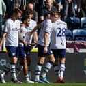 Preston North End players celebrate