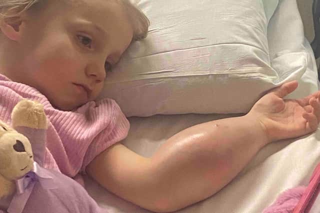 Bonnie complained of a sore arm on Christmas Eve  and was diagnosed with terminal cancer just 9 weeks later