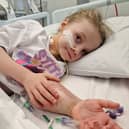 Bonnie Spence had just turned 5-years-old when she was diagnosed with an extremely rare form of childhood cancer - Rhabdoid Sarcoma