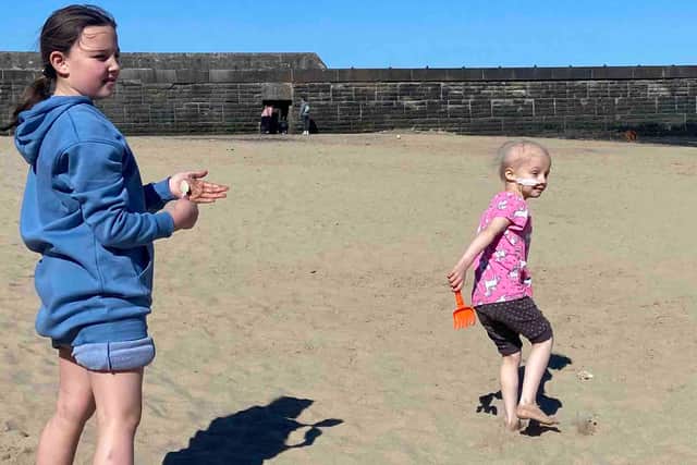 Bonnie has been enjoying the recent sunshine with her family, as she prepares to begin her fourth round of chemotherapy