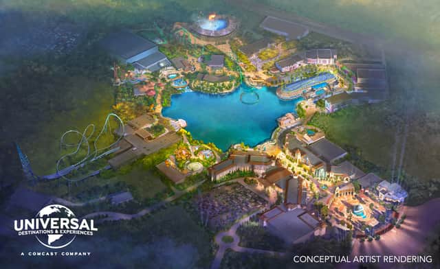 The 476-acre site near Bedford is set to open in 2031 following an agreement between Universal, the Government and the local council