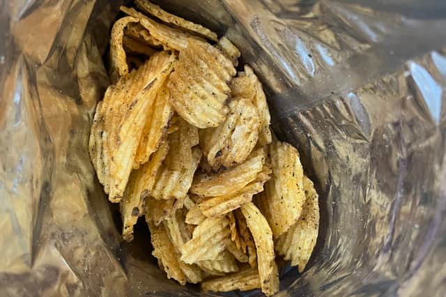 Aldi's limited edition garlic bread crisps