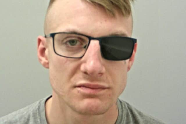 Christopher Horsefall is wanted in connection with an investigation into affray and criminal damage