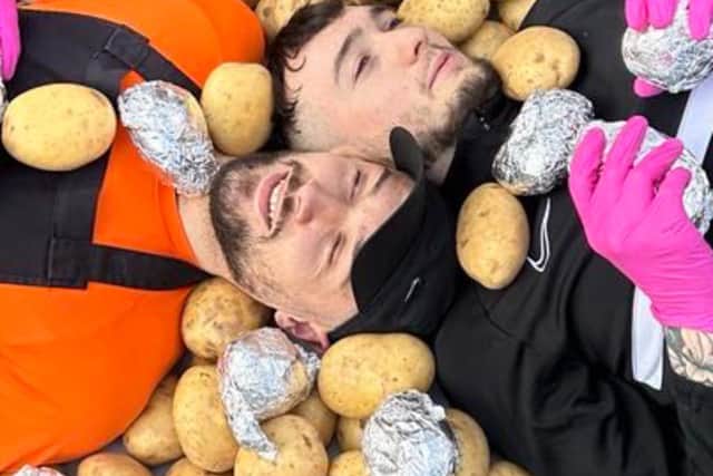 SpudBros Harley and Jacob Nelson say they will “never forget their roots” and this week will give away £1,000 to a lucky customer visiting their stall on Preston's Flag Market