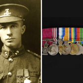 The medals of a Portsmouth soldier honoured for his heroics in the First World War were due to be going up for sale - including his Victoria Cross medal - but the lot has since been withdrawn.