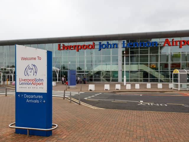 Liverpool John Lennon Airport.