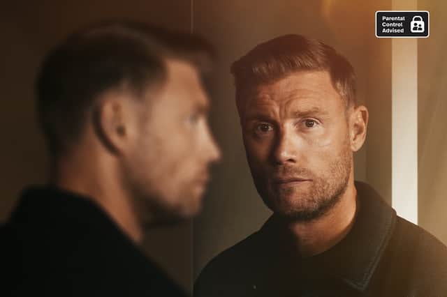 The official artwork for 'Flintoff' has also just been released by Disney+ today.