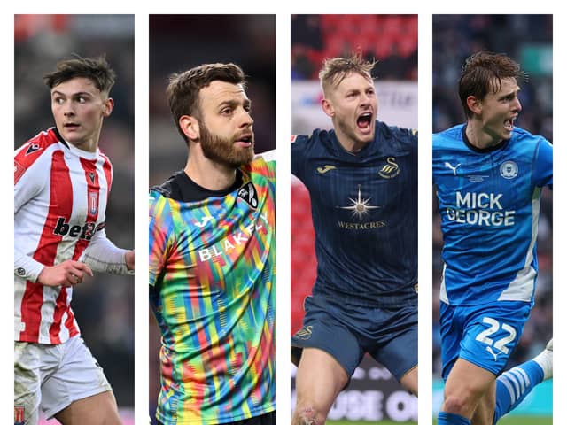 From left: Emre Tezgel, Angus Gunn, Harry Darling, Hector Kyprianou.
