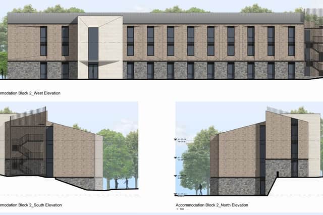 How one of the accomodation blocks could look at the Mormon Temple in Chorley