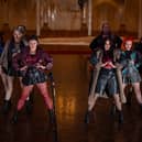 Take a look at photos from the Rent dress rehearsals inside the Winter Gradens. 