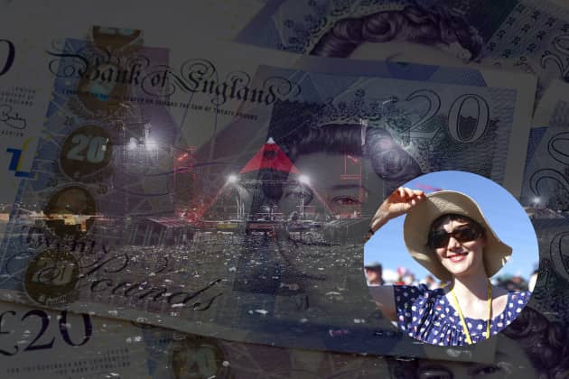 Personal finance expert Rebbeca Bebbington (pictured) shares her advice how to save money at Glastonbury, as the price of attending this year's event is revealed.