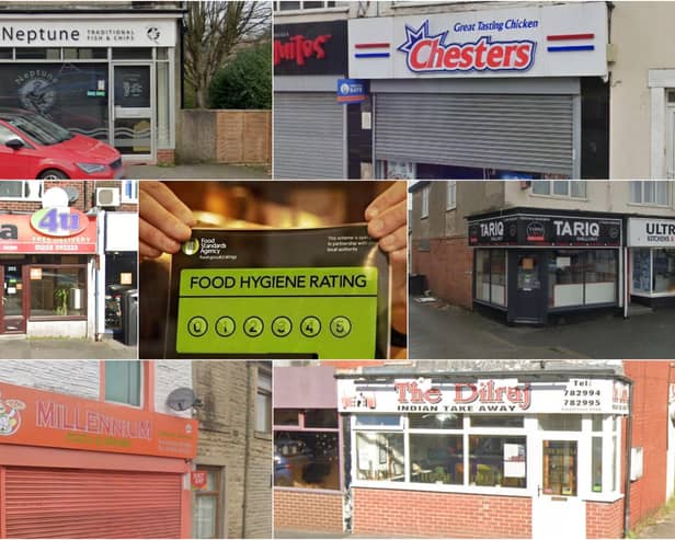 Food hygiene ratings handed to 14 establishments in Lancashire