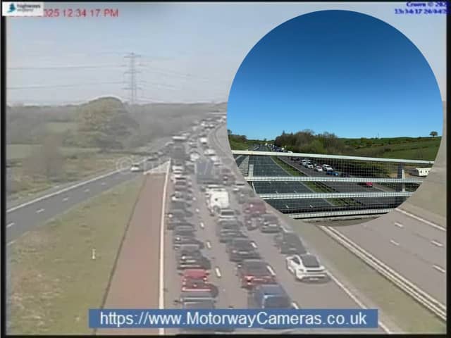 Traffic congestion on the M6 is currently severe