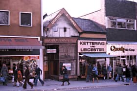 This is Cheapside, Preston, in 1973, where the tobacconists looks like it is up for sale. Picture courtesy and copyright of Jim Danby and Preston Digital Archive 