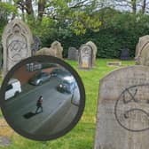 Police believe further reports of damage in Slater Lane , Leyland over the Easter weekend might be the work of the same vandal who desecrated headstones at St James' Church on the same road on Easter Friday (April 18)
