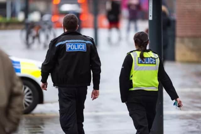 Two men from Preston were arrested in Blackpool town centre after they were found with 21 wraps of ‘crack’ cocaine and a fake gun over the Easter holidays