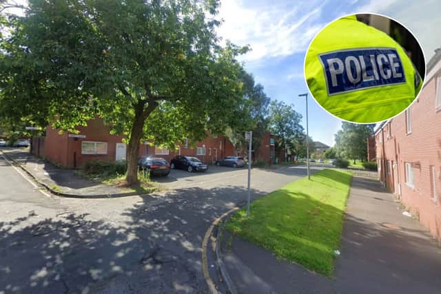 A man has been arrested on suspicion of attempted murder following a double stabbing in Blackburn