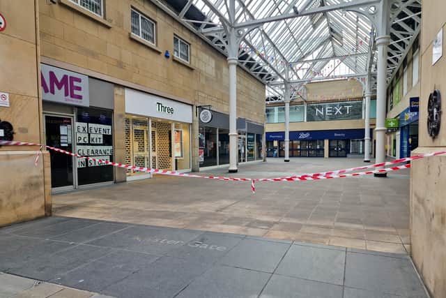 St Nicholas Arcades in Lancaster city centre was evacuated at around 6.30am after a 'suspicious' package was found in St Nicholas Shopping Centre