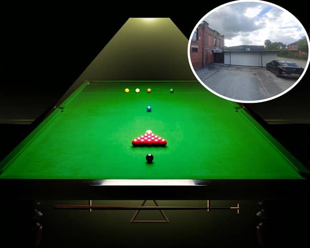 Members of the new snooker club on Mornington Road in Fishwick will be able to put their potting prowess to the test 