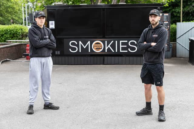 Owners of a smash burger van, Smokies, are gutted after being forced to shut down by a council because it was too close to local primary schools. 