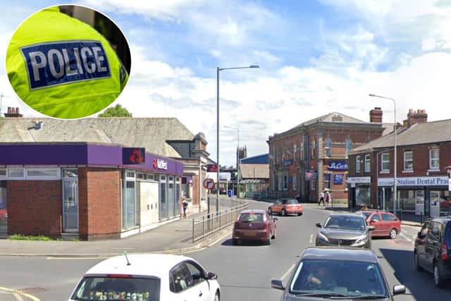 A man was arrested after two pedestrians were hit by a car in Leyland