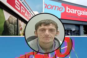 John Molyneux, 42, of Greenwood, Bamber Bridge, has been given a CBO banning him from every Tesco, Home Bargains and Spar store in the UK