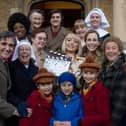 Call the Midwife cast on set of 2025 Christmas special
