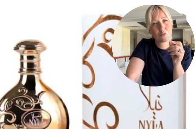 I tried Nyla perfume