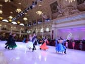 Dancers performing at a previous Blackpool Dance Festival.