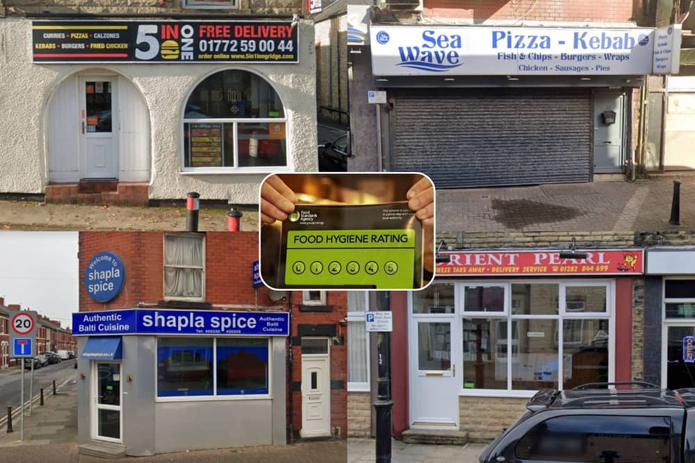 Latest scores on the doors as 25 businesses in Lancashire given new food hygiene ratings