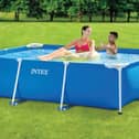 The Intex Rectangular pool comes in two sizes 
