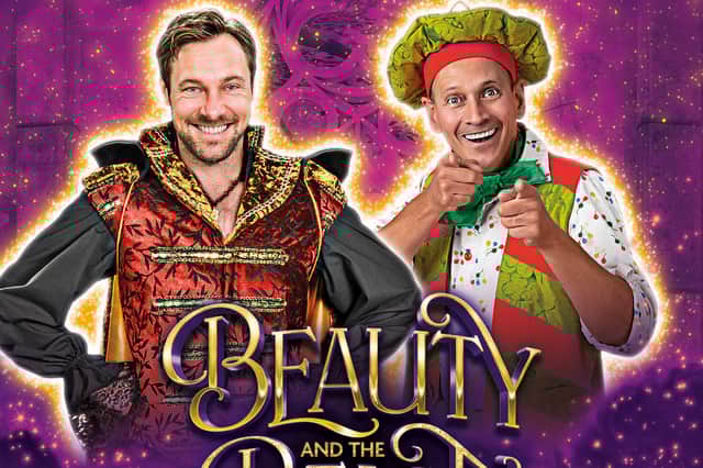 The show poster featuring Marc Bylis as Hugo Pompidou and Steve Royle as Louis La Plonk.