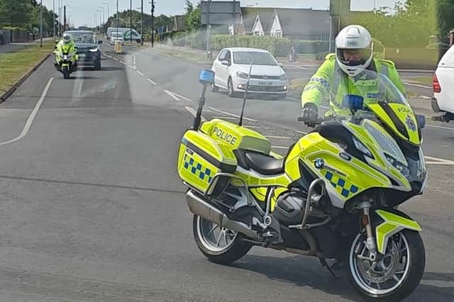 Lancashire Police have now confirmed that the escort was simply a ‘training exercise’