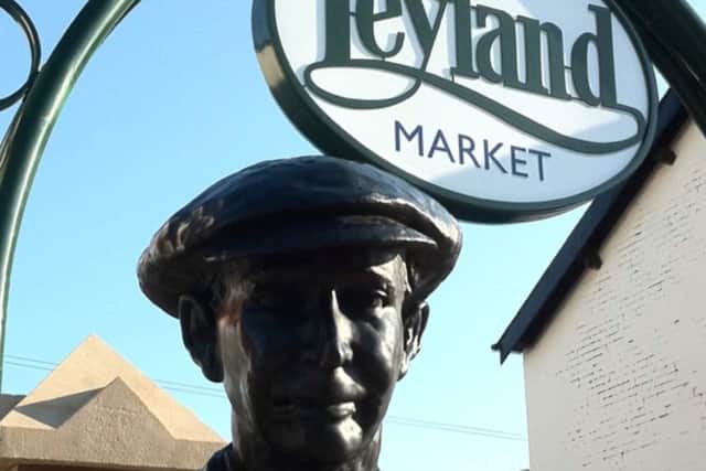 Leyland Motors statue
