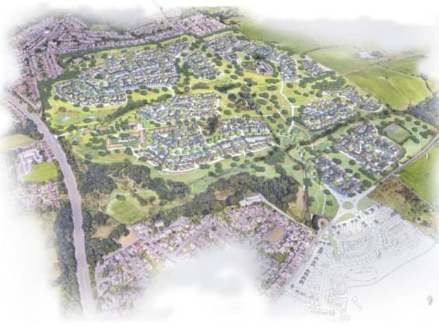 The masterplan for NE Blackburn